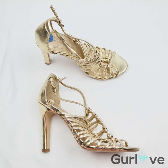 BCBGeneration Shoes - BCBGeneration Gold Heels Pumps Sz 7.5